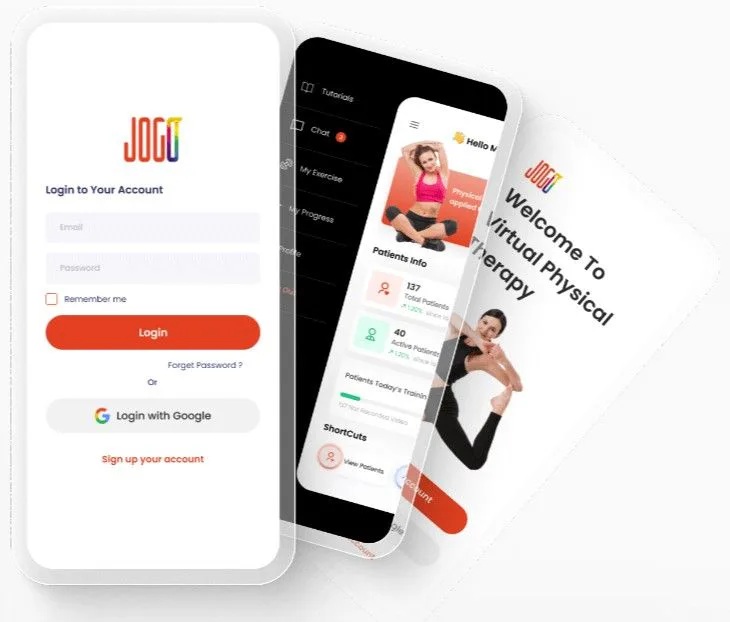 Physical therapy home exercises program guide application