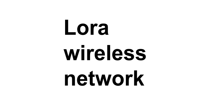 Lora wireless network