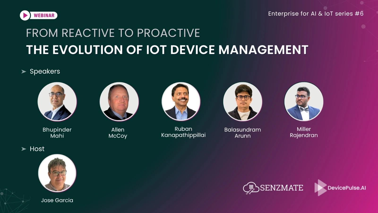 SenzMate Enterprise Webinar Series 6: From Reactive to Proactive — The Evolution of IoT Device Management