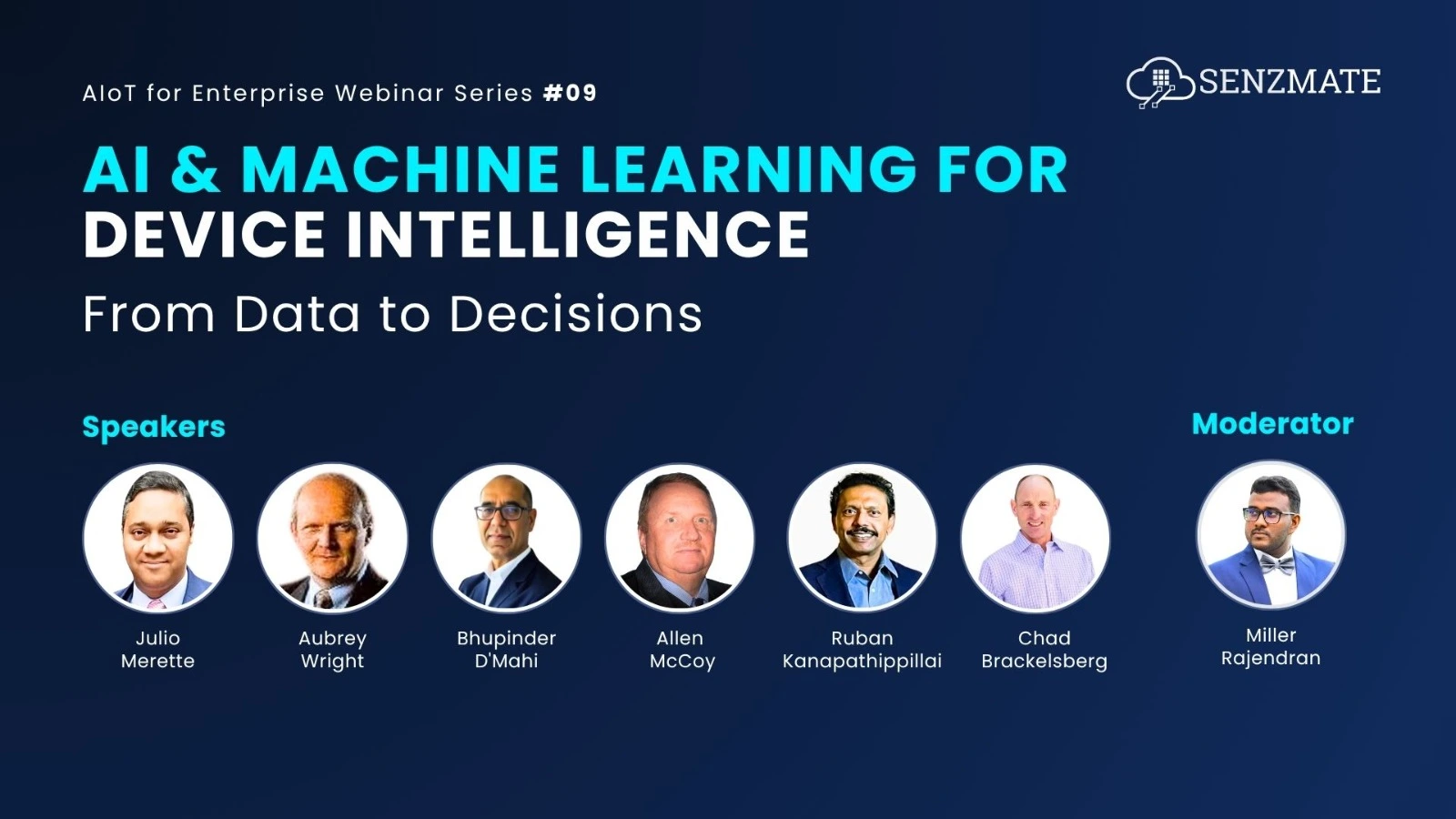 SenzMate Enterprise Webinar Series 9: AI & Machine Learning for Device Intelligence
